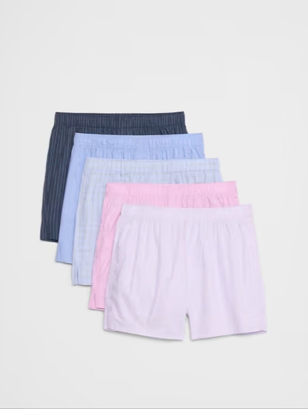 NWT 100% Organic Cotton Boxers (5 Pack) Size Medium By Banana Republic Factory